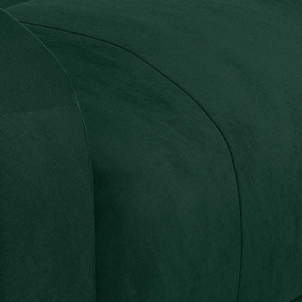 Πολυθρόνα Μασάζ Ηλεκτρική Σκούρο Πράσινο Βελούδινη - PAKOBAZAAR