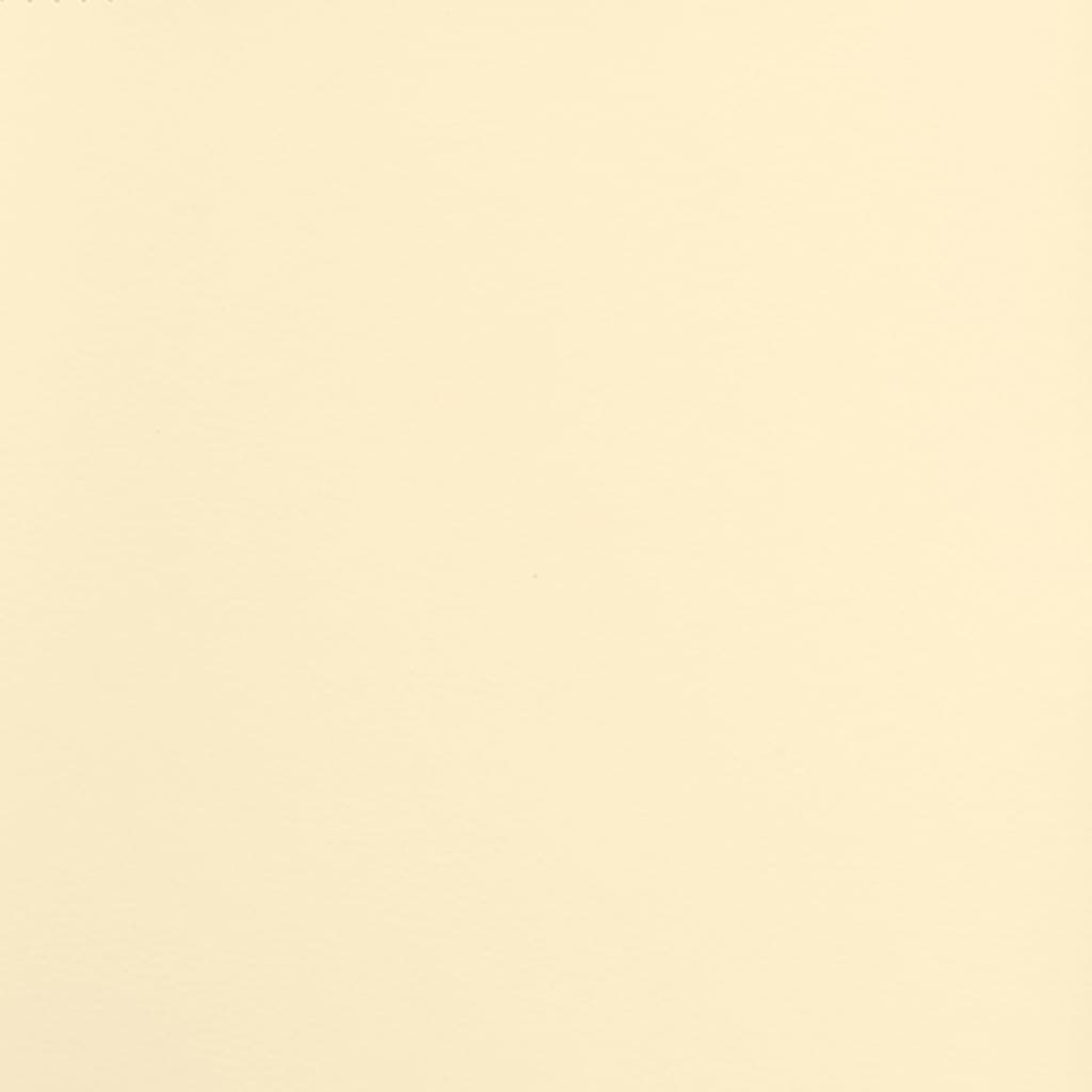 Πολυθρόνα Ανακλινόμενη Ηλεκτρική Κρεμ από Συνθετικό Δέρμα - PAKOBAZAAR