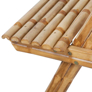 Τραπέζι Πικνίκ 115 x 115 x 81 εκ. από Μπαμπού - Pakobazaar