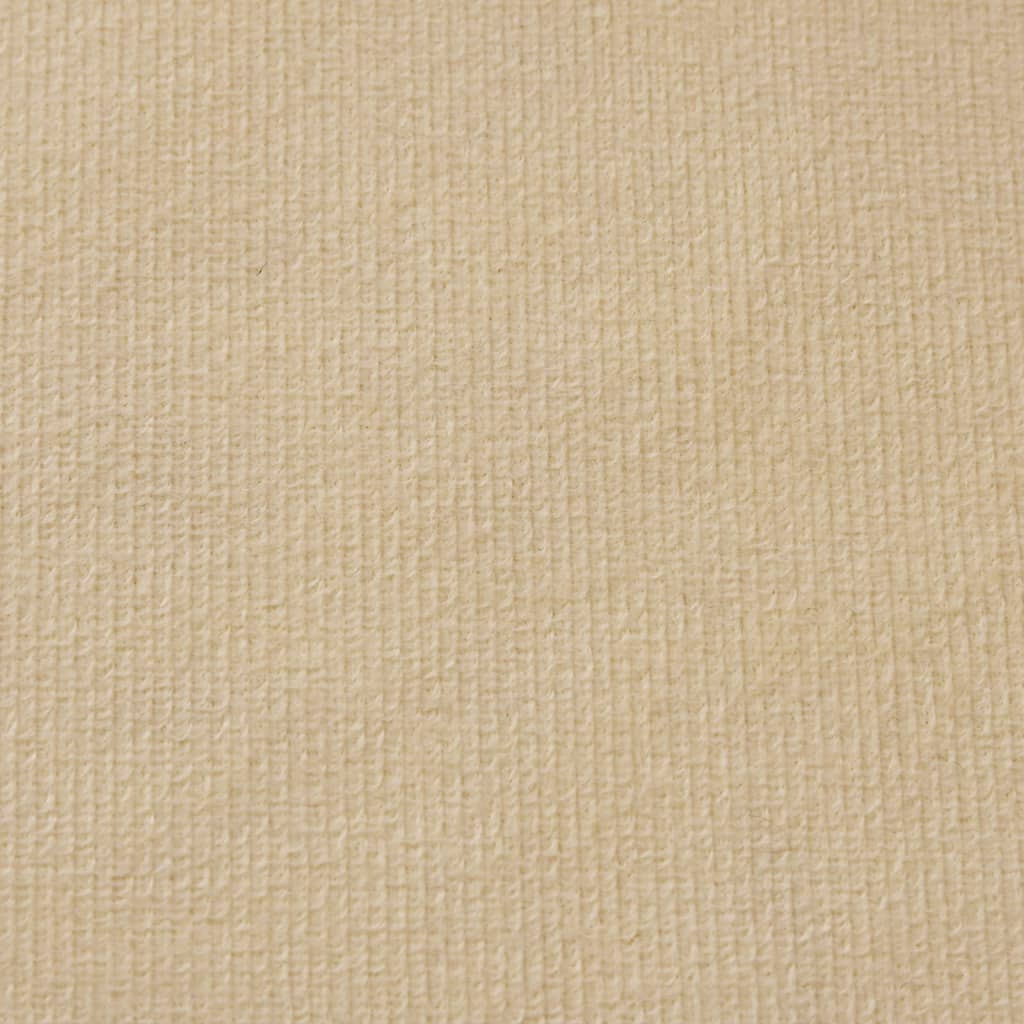 Καναπές/Κρεβάτι Παιδικός Διθέσιος Κρεμ Μαλακό Βελουτέ Ύφασμα