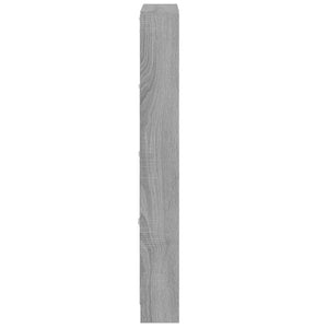 Παπουτσοθήκη Γκρι Sonoma 59x17x150 εκ. από Επεξεργασμένο Ξύλο