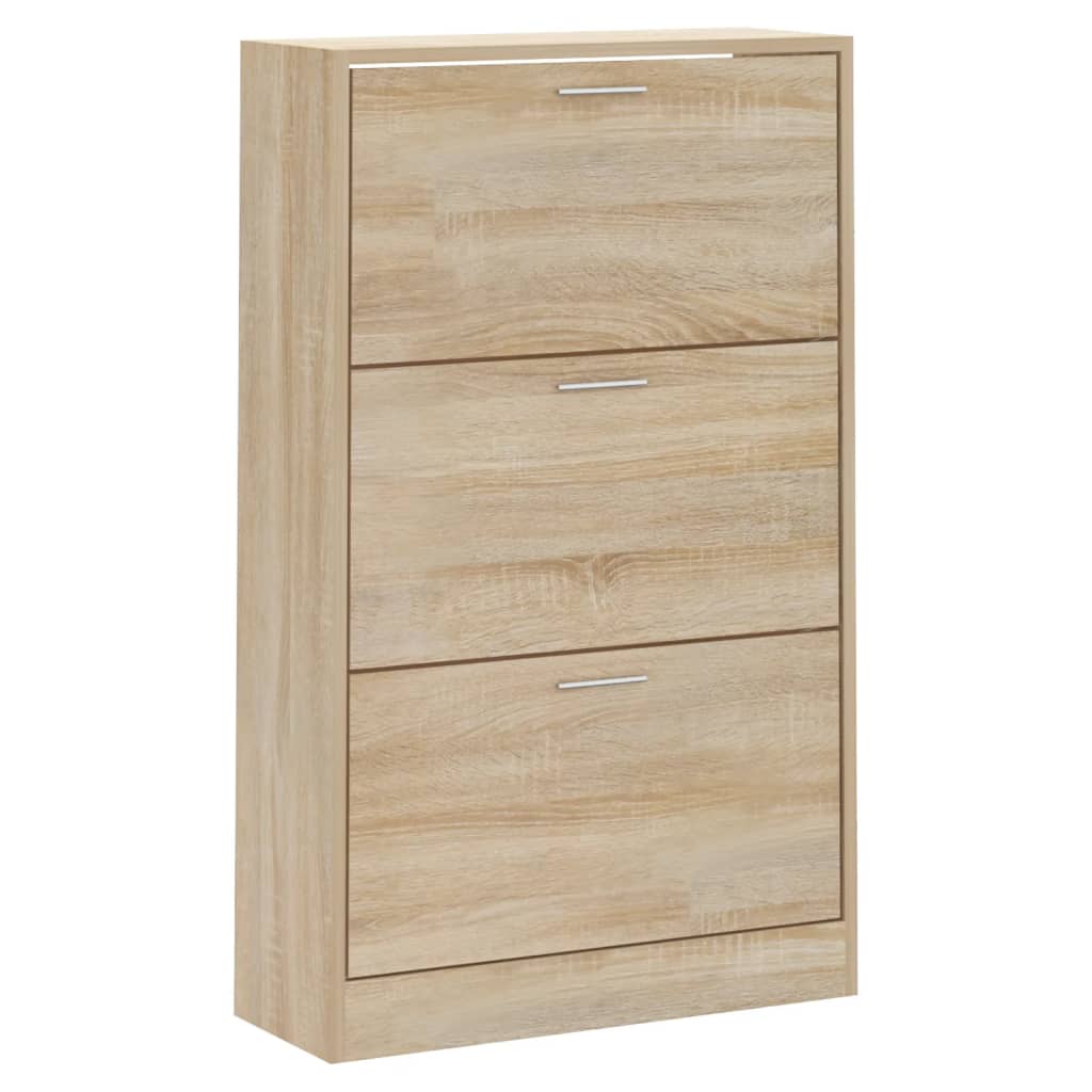 Παπουτσοθήκη Sonoma Δρυς 63x24x103 εκ. από Επεξεργασμένο Ξύλο