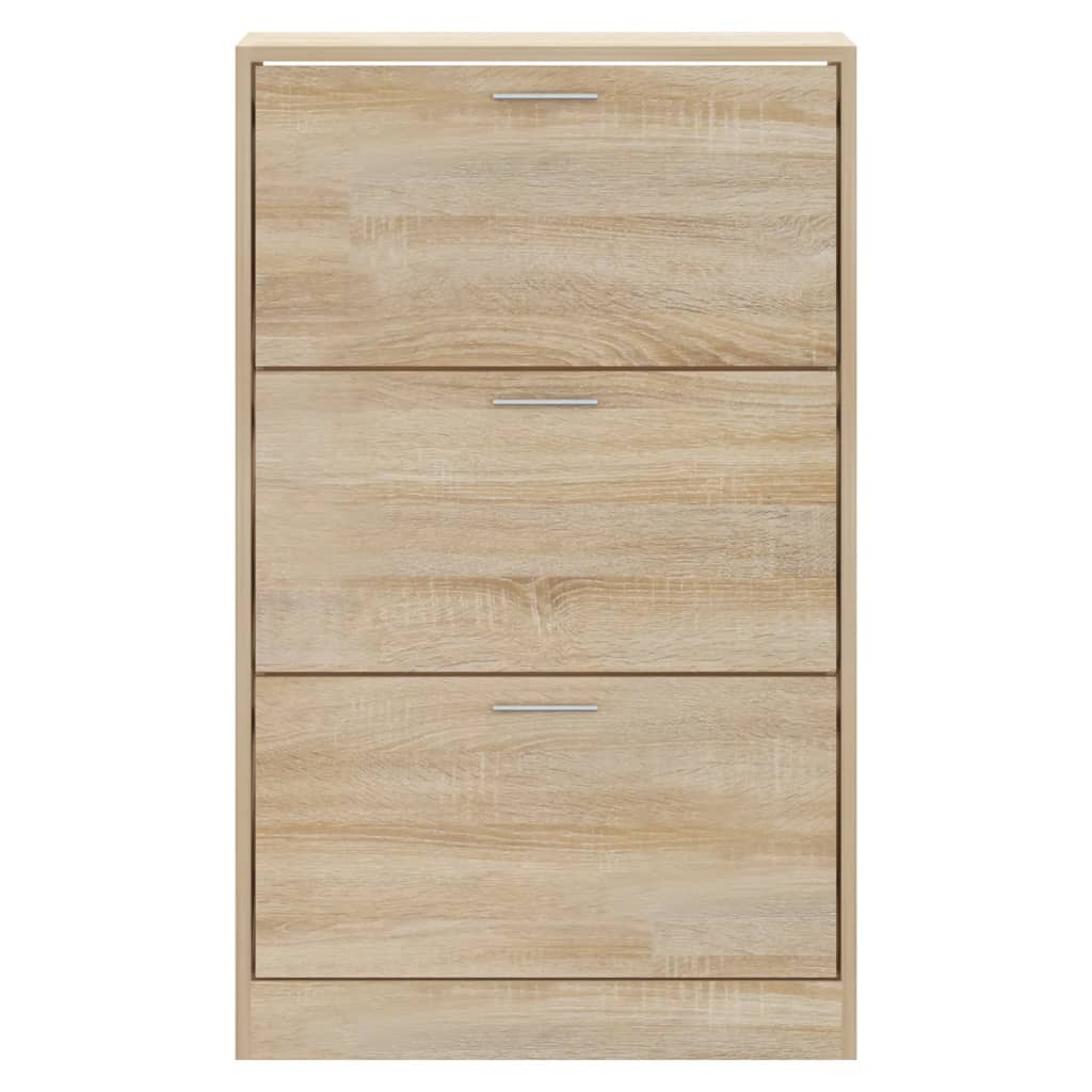 Παπουτσοθήκη Sonoma Δρυς 63x24x103 εκ. από Επεξεργασμένο Ξύλο