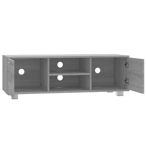 Έπιπλο Τηλεόρασης Γκρι Sonoma 120x40,5x35 εκ. από Επεξεργ. Ξύλο