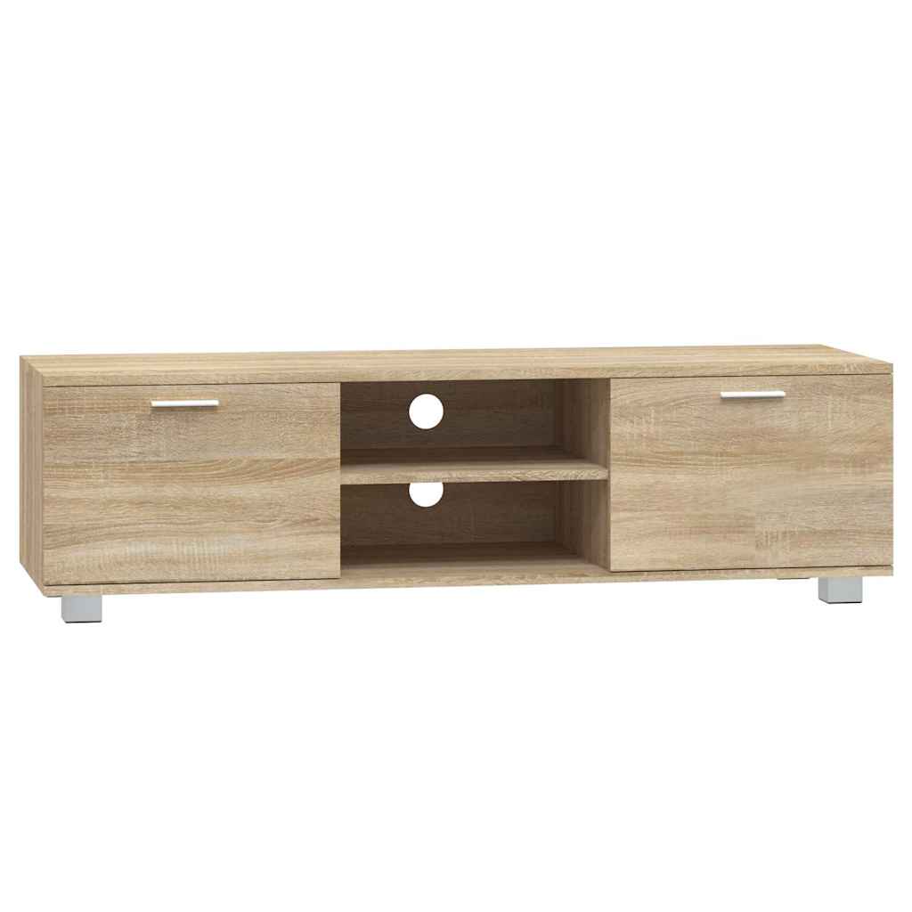 Έπιπλο Τηλεόρασης Sonoma Δρυς 140x40,5x35 εκ. Επεξεργ. Ξύλο - Pakobazaar