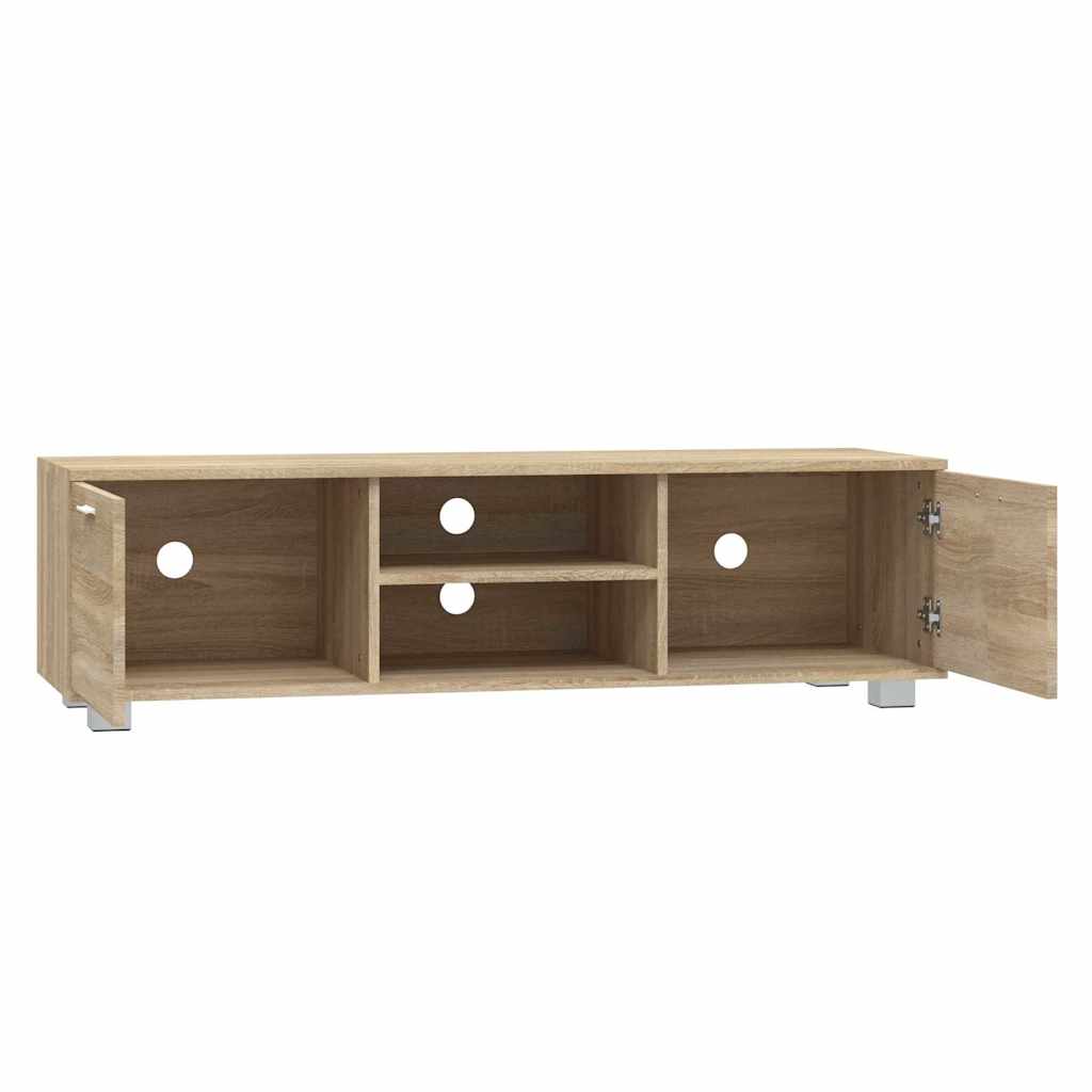 Έπιπλο Τηλεόρασης Sonoma Δρυς 140x40,5x35 εκ. Επεξεργ. Ξύλο - Pakobazaar