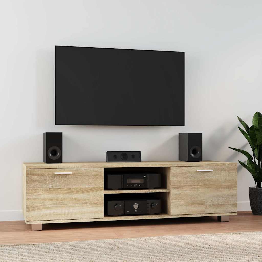 Έπιπλο Τηλεόρασης Sonoma Δρυς 140x40,5x35 εκ. Επεξεργ. Ξύλο - Pakobazaar