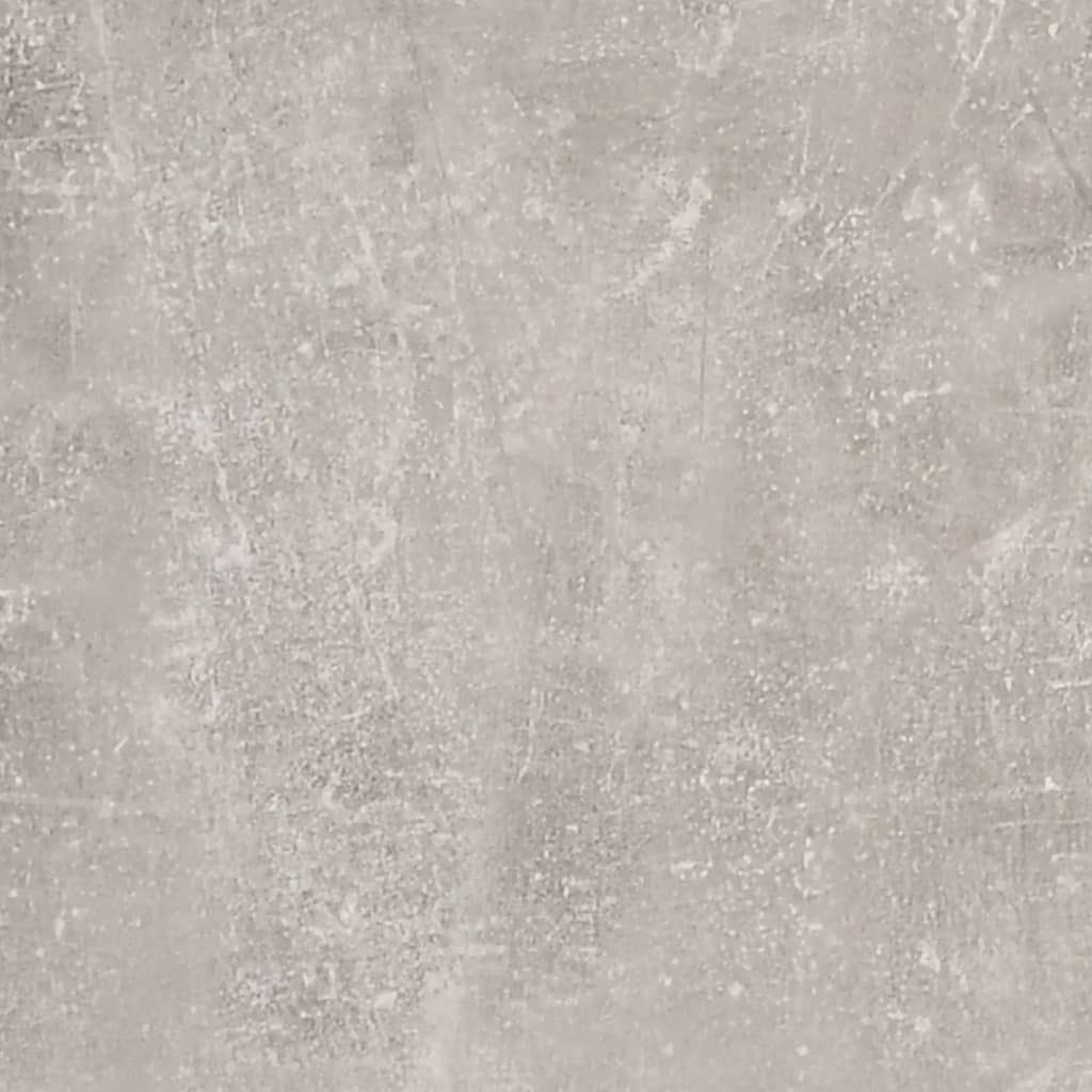 Έπιπλο Τηλεόρασης Γκρι Σκυροδέματος 140x40,5x35 εκ. Επεξ. Ξύλο