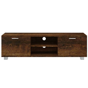 Έπιπλο Τηλεόρασης Καπνιστή Δρυς 140x40,5x35 εκ. Επεξ. Ξύλο