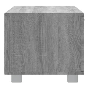 Έπιπλο Τηλεόρασης Γκρι Sonoma 140x40,5x35 εκ. από Επεξεργ. Ξύλο