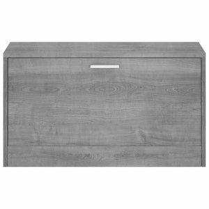 Παπουτσοθήκη Γκρι Sonoma 80x24x45 εκ. από Επεξεργασμένο Ξύλο