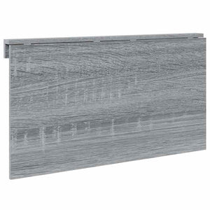 Τραπέζι Τοίχου Πτυσσόμενο Γκρι Sonoma 10x60x56 εκ. Επεξ. Ξύλο - Pakobazaar
