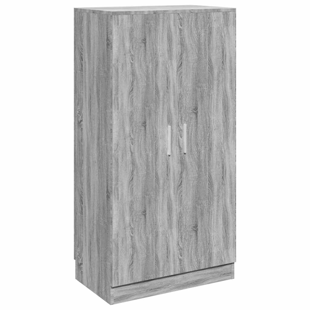 Παπουτσοθήκη Γκρι Sonoma 55x35x108 εκ. από Επεξεργασμένο Ξύλο