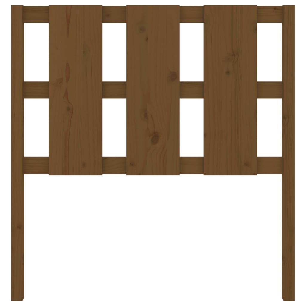 Κεφαλάρι Κρεβατιού Μελί 95,5x4x100 εκ. από Μασίφ Ξύλο Πεύκου