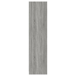 Ντουλάπα με Συρτάρια Γκρι Sonoma 50 x 50 x 200 εκ Επεξεργ. Ξύλο
