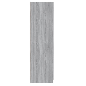 Ντουλάπα Γκρι Sonoma 80 x 52 x 180 εκ. από Επεξεργασμένο Ξύλο