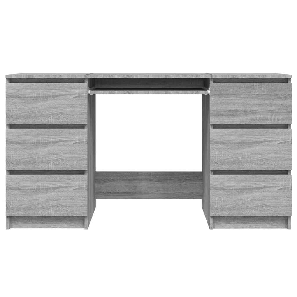 Γραφείο Γκρι Sonoma 140 x 50 x 77 εκ. από Επεξεργασμένο Ξύλο