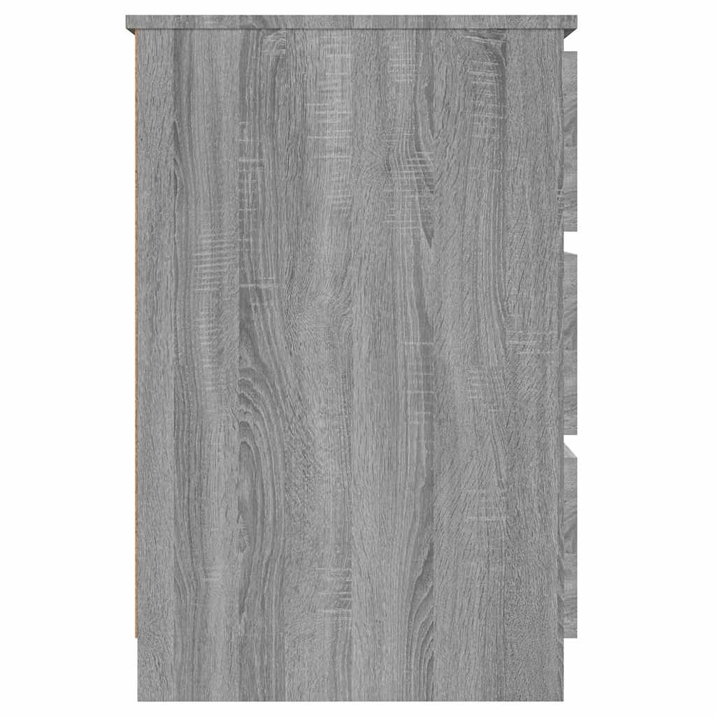 Γραφείο Γκρι Sonoma 140 x 50 x 77 εκ. από Επεξεργασμένο Ξύλο