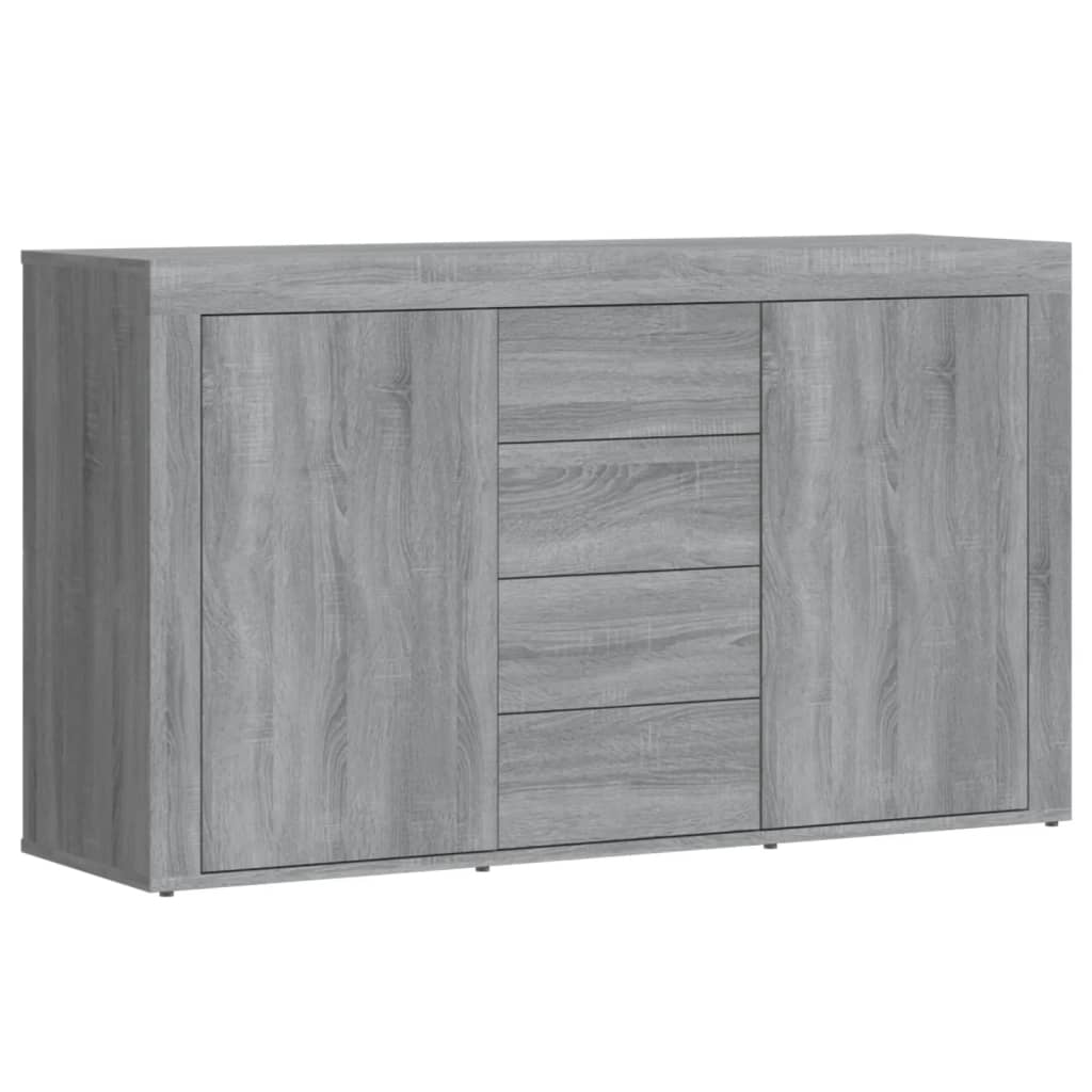 Μπουφές Γκρι Sonoma 120 x 36 x 69 εκ. από Επεξεργασμένο Ξύλο - Pakobazaar