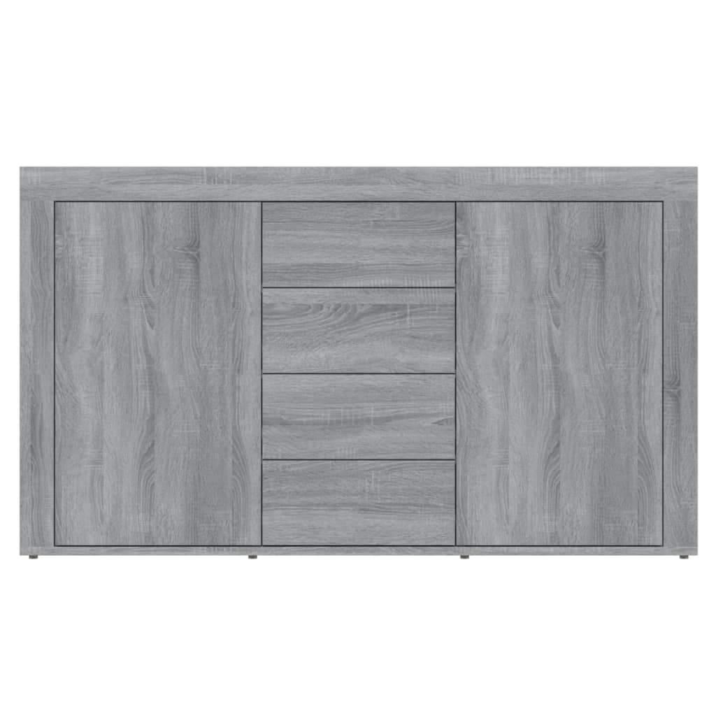 Μπουφές Γκρι Sonoma 120 x 36 x 69 εκ. από Επεξεργασμένο Ξύλο - Pakobazaar