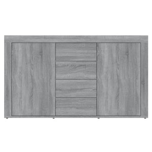 Μπουφές Γκρι Sonoma 120 x 36 x 69 εκ. από Επεξεργασμένο Ξύλο - Pakobazaar
