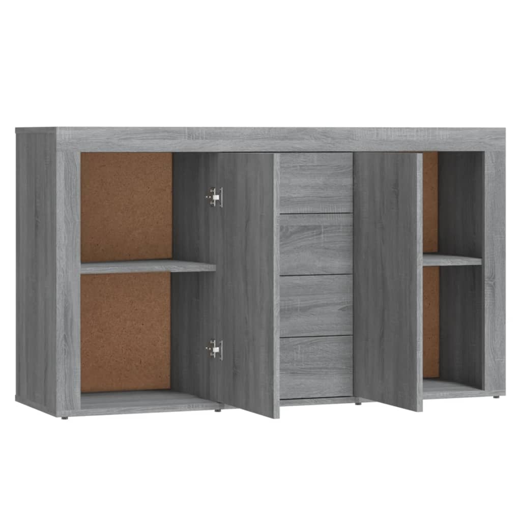 Μπουφές Γκρι Sonoma 120 x 36 x 69 εκ. από Επεξεργασμένο Ξύλο - Pakobazaar