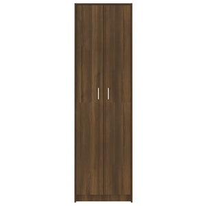 Ντουλάπα Χολ Καφέ Δρυς 55 x 25 x 189 εκ. από Επεξεργασμένο Ξύλο
