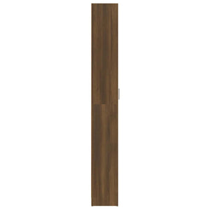 Ντουλάπα Χολ Καφέ Δρυς 55 x 25 x 189 εκ. από Επεξεργασμένο Ξύλο