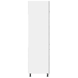 Ντουλάπι Ψυγείου "Lyon" Γκρι Sonoma 60x57x207 εκ. από Τεχνητό Ξύλο - Pakobazaar