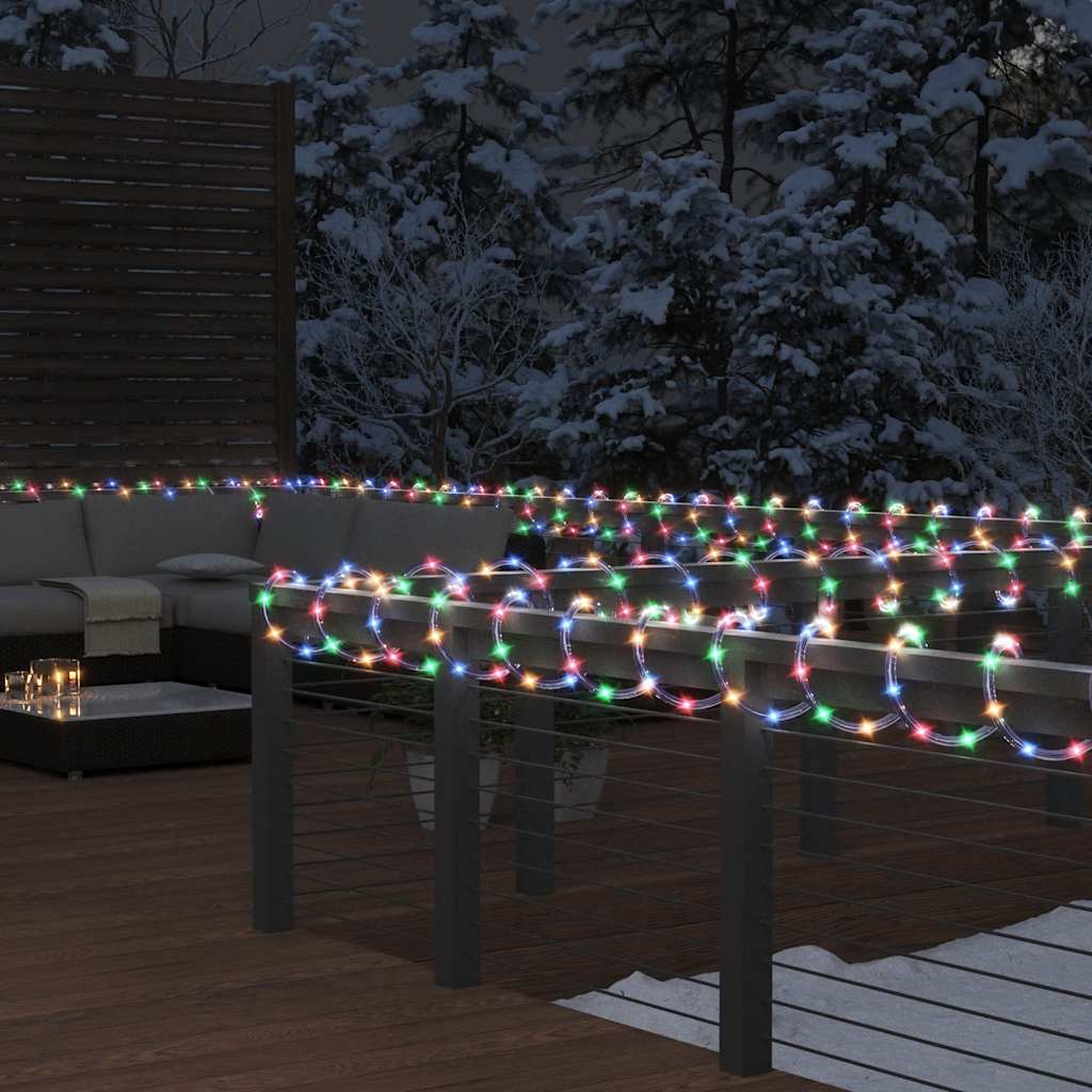 Φωτάκια σε Σωλήνα με 120 LED Πολύχρωμα 5 μ. από PVC