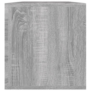 Έπιπλο Δίσκων Βινυλίου Γκρι Sonoma 71x34x36 εκ. Επεξεργ. Ξύλο
