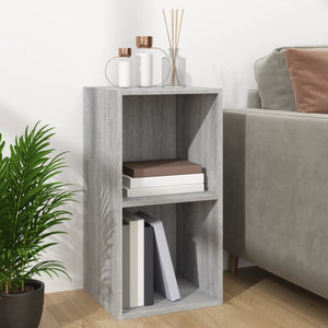 Έπιπλο Δίσκων Βινυλίου Γκρι Sonoma 71x34x36 εκ. Επεξεργ. Ξύλο