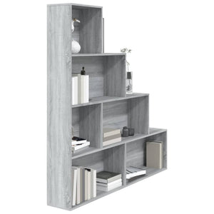 Βιβλιοθήκη Γκρι Sonoma 155 x 24 x 160 εκ. - Pakobazaar