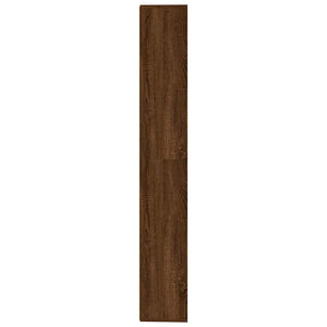 Βιβλιοθήκη Καφέ Δρυς 155 x 24 x 160 εκ.
