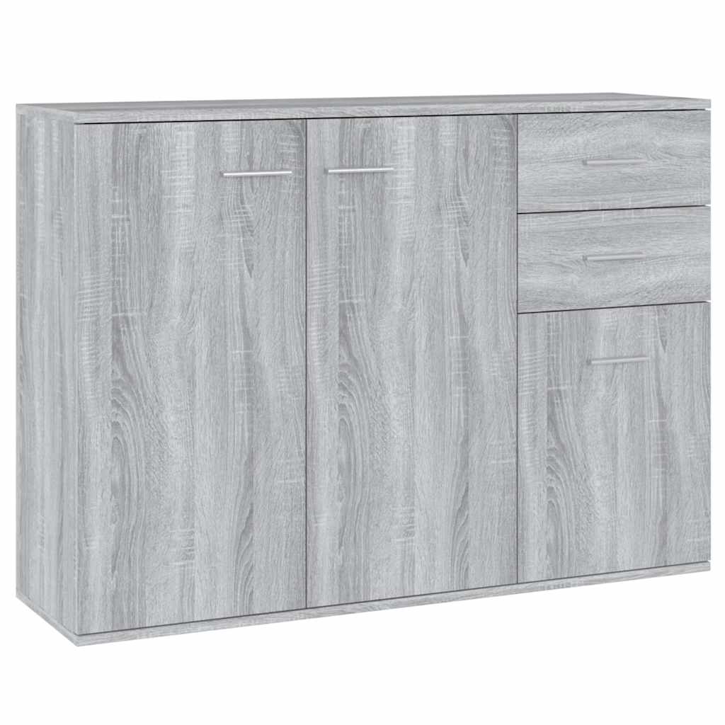 Μπουφές Γκρι Sonoma 105x30x75 εκ. από Επεξεργασμένο Ξύλο