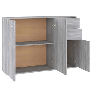 Μπουφές Γκρι Sonoma 105x30x75 εκ. από Επεξεργασμένο Ξύλο