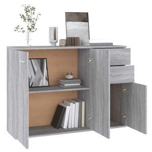 Μπουφές Γκρι Sonoma 105x30x75 εκ. από Επεξεργασμένο Ξύλο