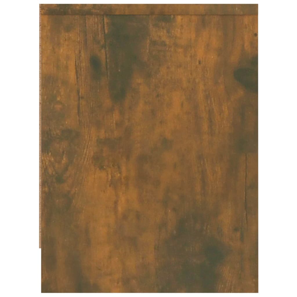 Κομοδίνα 2 τεμ. Καπνιστή Δρυς 40x30x40 εκ. από Επεξεργ. Ξύλο