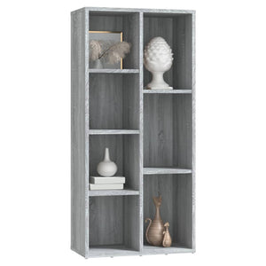 Βιβλιοθήκη Γκρι Sonoma 50 x 25 x 106 εκ.
