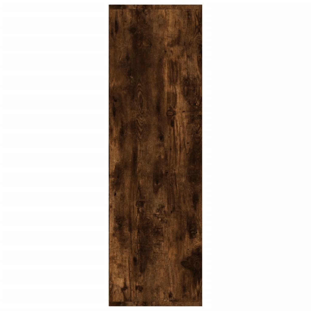 Βιβλιοθήκη Καπνιστή Δρυς 98 x 29 x 97,5 εκ. - Pakobazaar