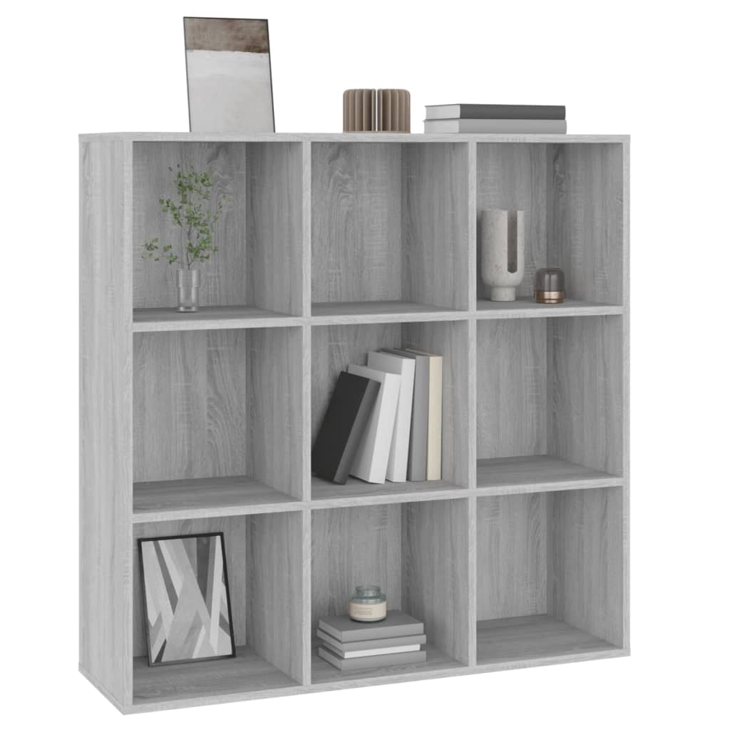 Βιβλιοθήκη Γκρι Sonoma 98 x 29 x 97,5 εκ. - Pakobazaar