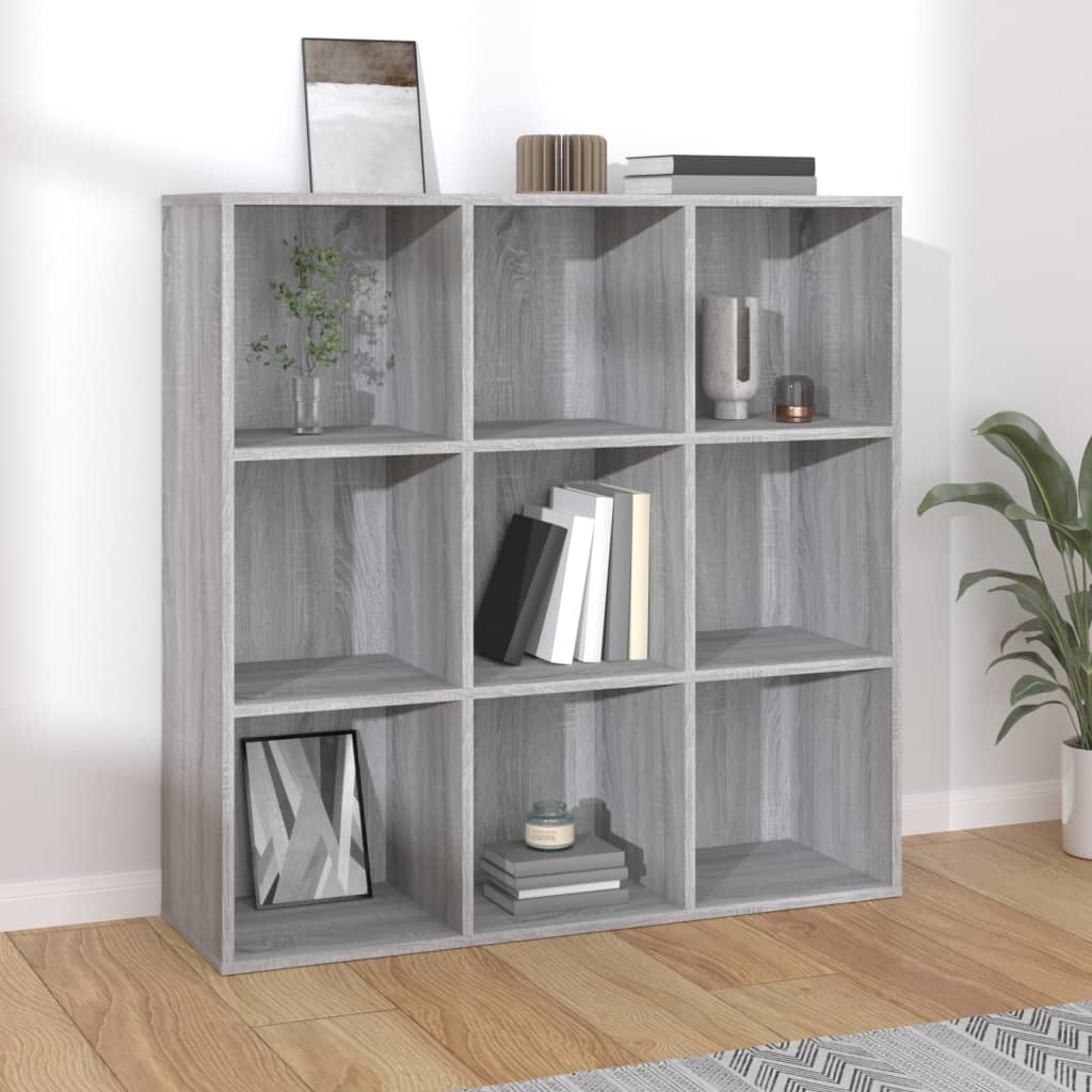 Βιβλιοθήκη Γκρι Sonoma 98 x 29 x 97,5 εκ. - Pakobazaar