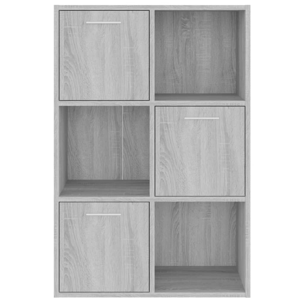 Ντουλάπι Αποθήκευσης Γκρι Sonoma 60 x 29,5 x 90 εκ. - Pakobazaar