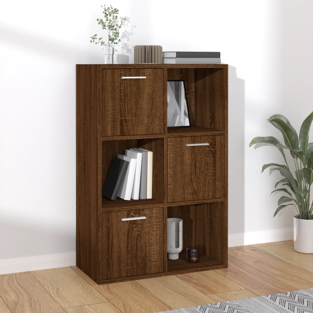 Ντουλάπι Αποθήκευσης Καφέ Δρυς 60 x 29,5 x 90 εκ. - Pakobazaar