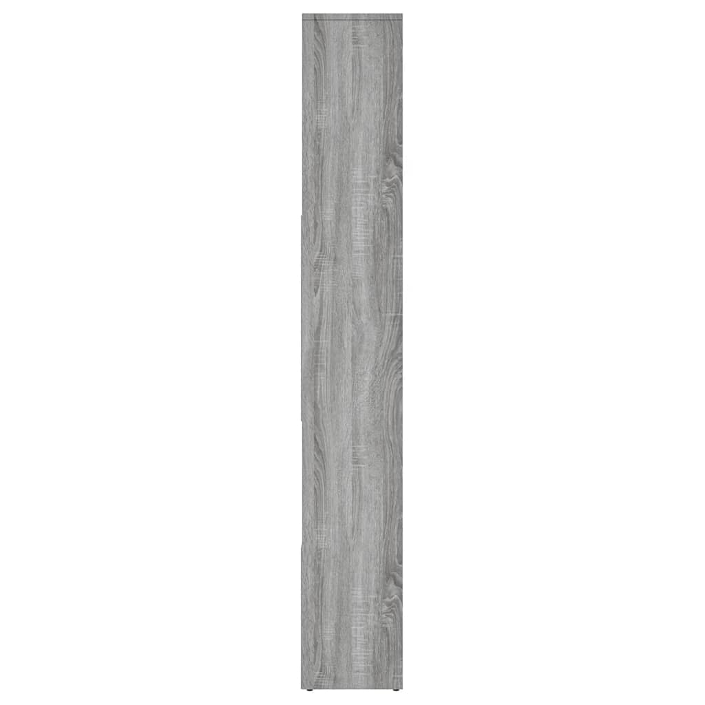 Βιβλιοθήκη Γκρι Sonoma 67 x 24 x 161 εκ. από Επεξεργασμένο Ξύλο - Pakobazaar