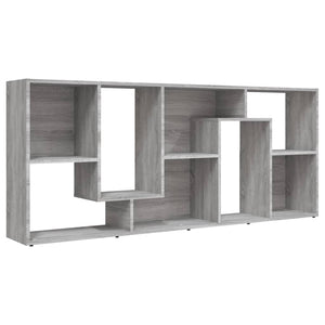 Βιβλιοθήκη Γκρι Sonoma 67 x 24 x 161 εκ. από Επεξεργασμένο Ξύλο - Pakobazaar