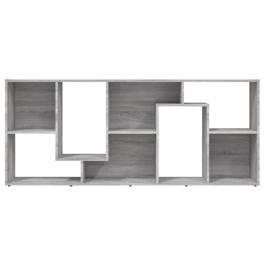 Βιβλιοθήκη Γκρι Sonoma 67 x 24 x 161 εκ. από Επεξεργασμένο Ξύλο - Pakobazaar