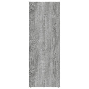 Βιβλιοθήκη Γκρι Sonoma 67 x 24 x 161 εκ. από Επεξεργασμένο Ξύλο - Pakobazaar