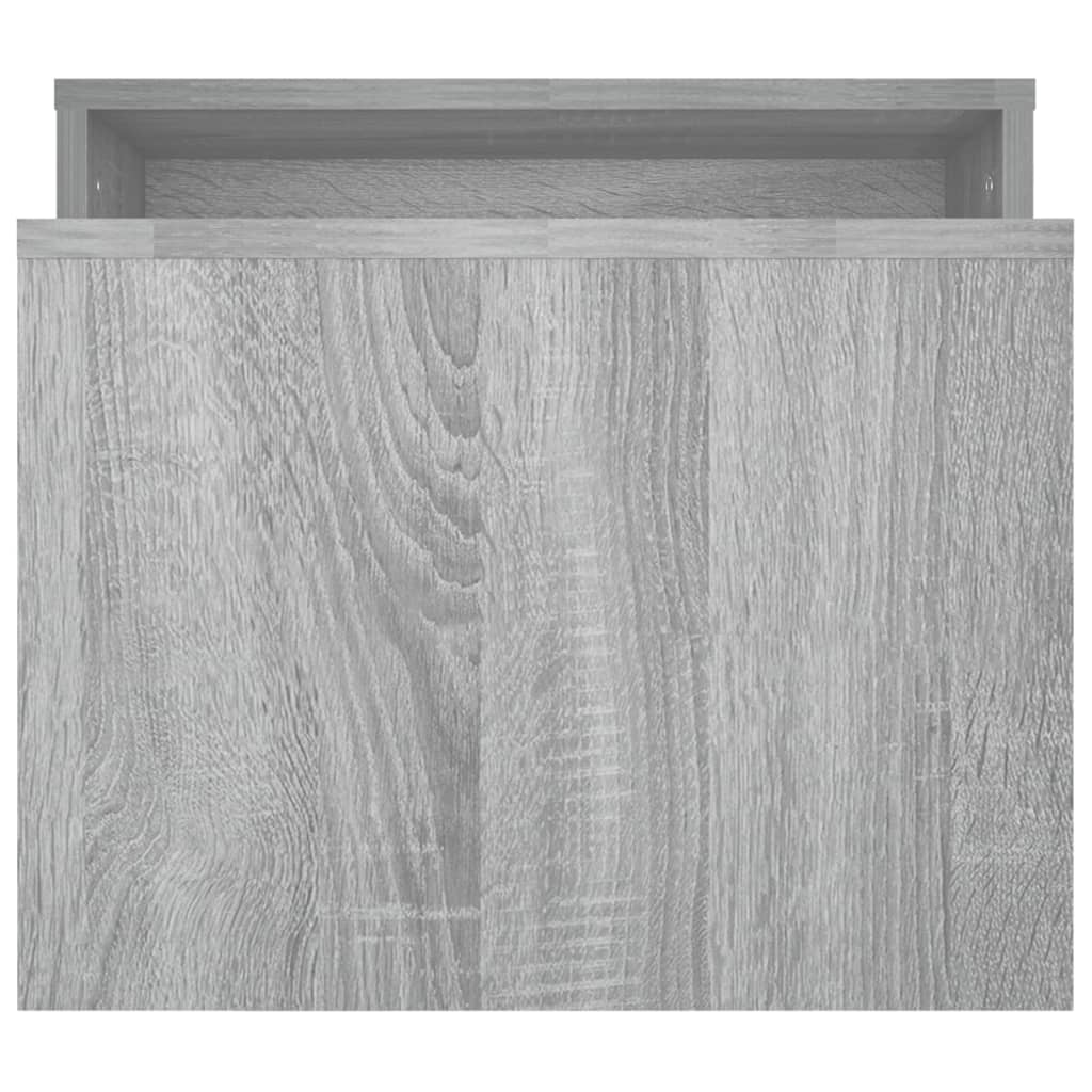 Τραπεζάκι Σαλονιού Γκρι Sonoma 100 x 48 x 40 εκ. από Επεξ. Ξύλο - Pakobazaar