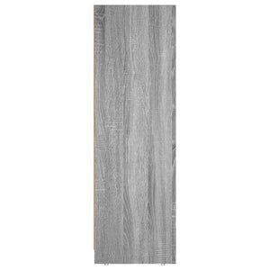 Ντουλάπι Μπάνιου Γκρι Sonoma 30x30x95 εκ. Επεξεργασμένο Ξύλο
